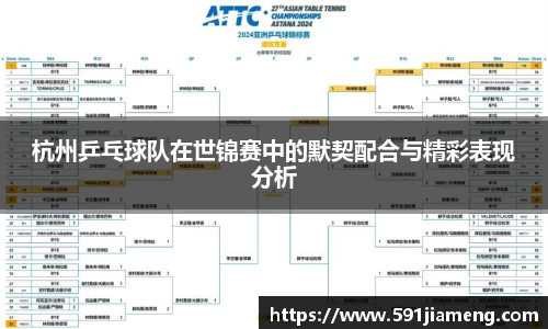 杭州乒乓球队在世锦赛中的默契配合与精彩表现分析